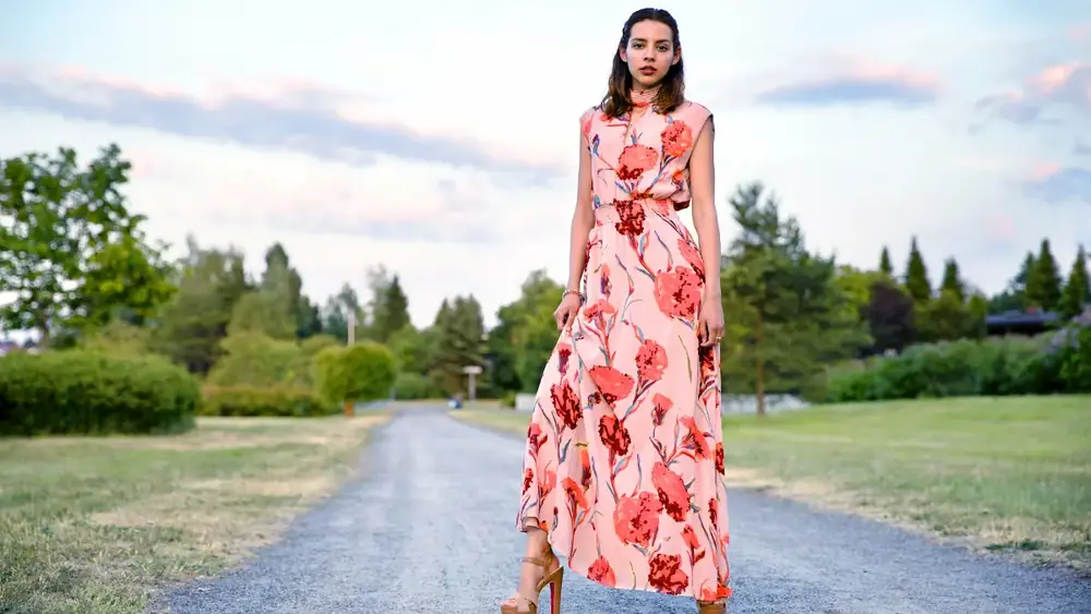 Vestido estilo farm