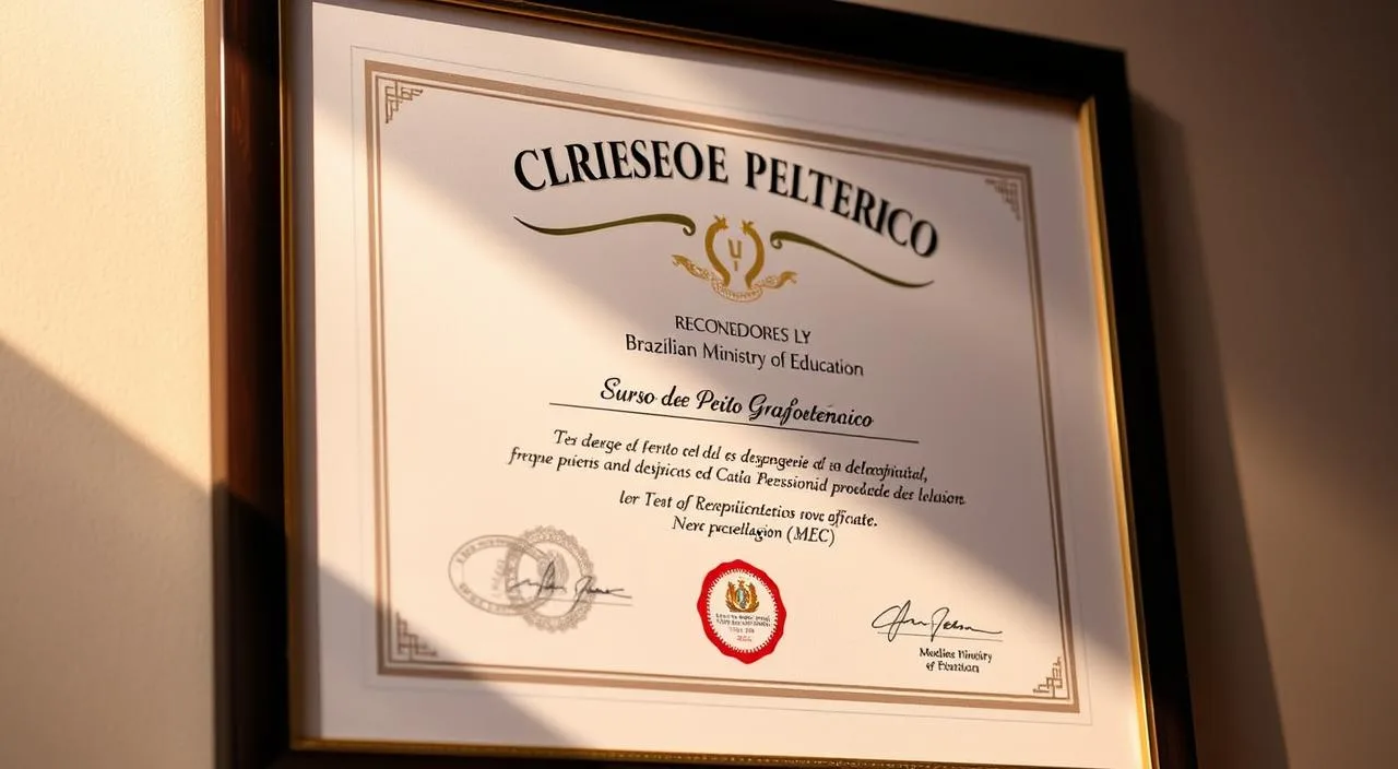 curso perito grafotécnico reconhecido pelo MEC