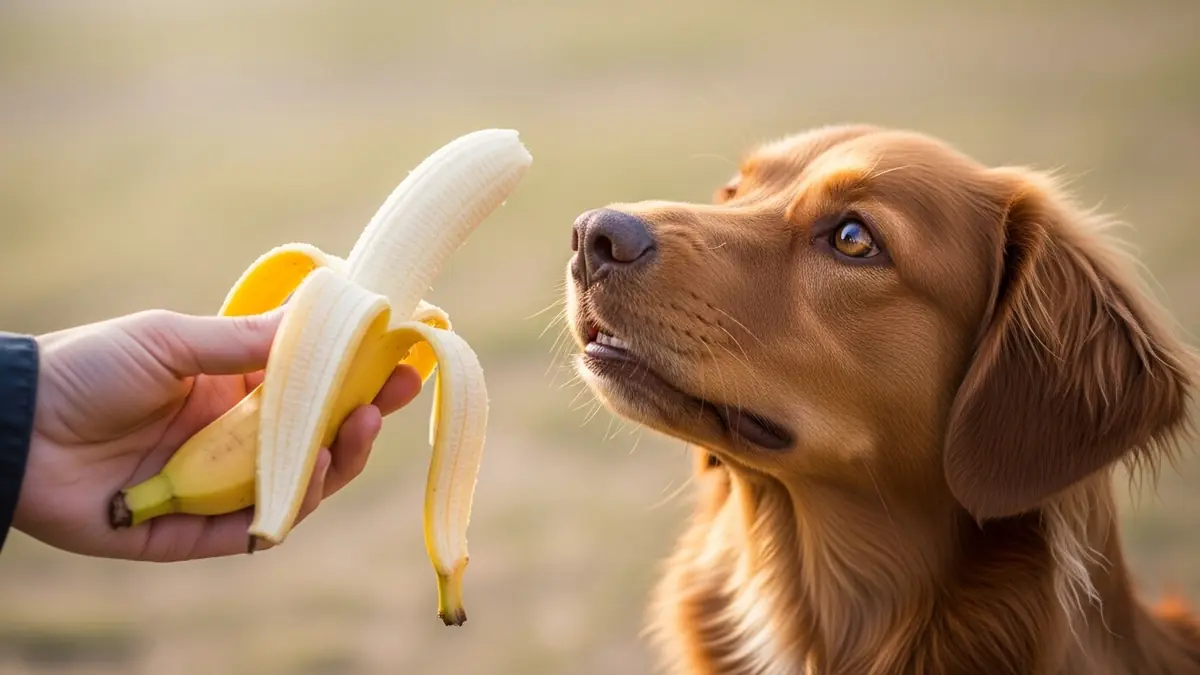 Banana para cachorro