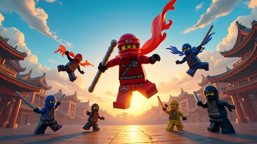 Lego Ninjago: Ninjas Protegem a Cidade do Terrível Garmadon