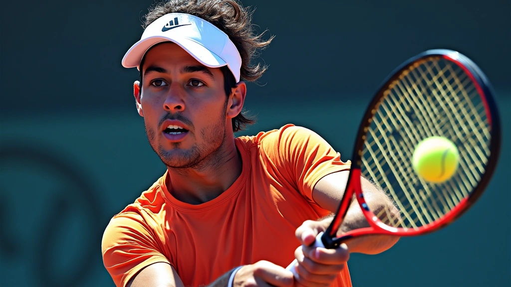 Fonseca na central de Indian Wells após rival americano