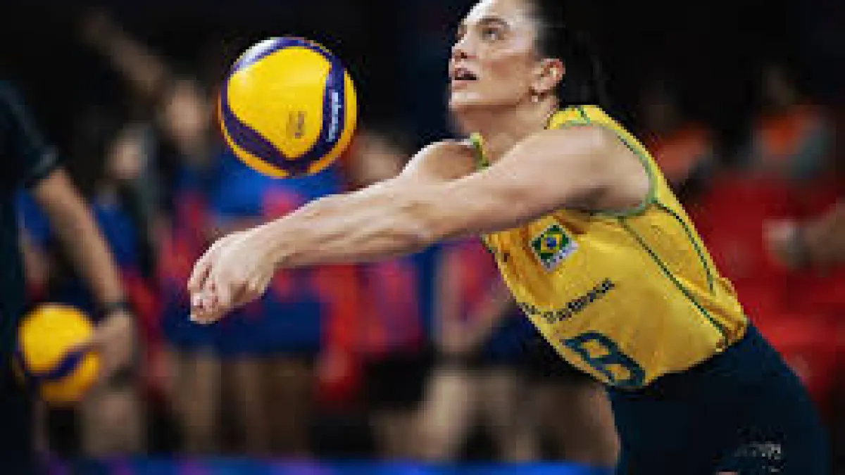 Brasil x China: onde assistir ao vivo na VNL feminina