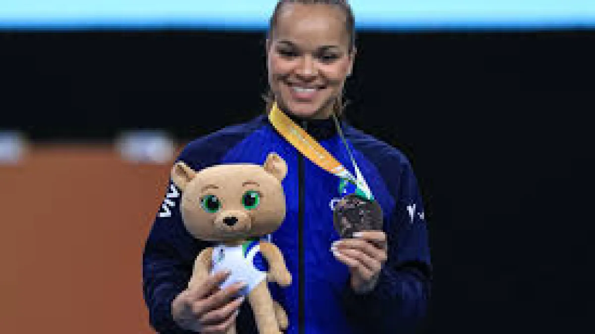 Thais Fidelis é bronze no Pan de Ginástica