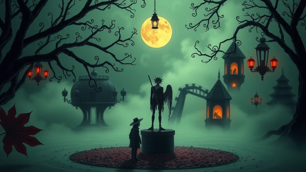 As cores e cenários que marcam o universo de Tim Burton