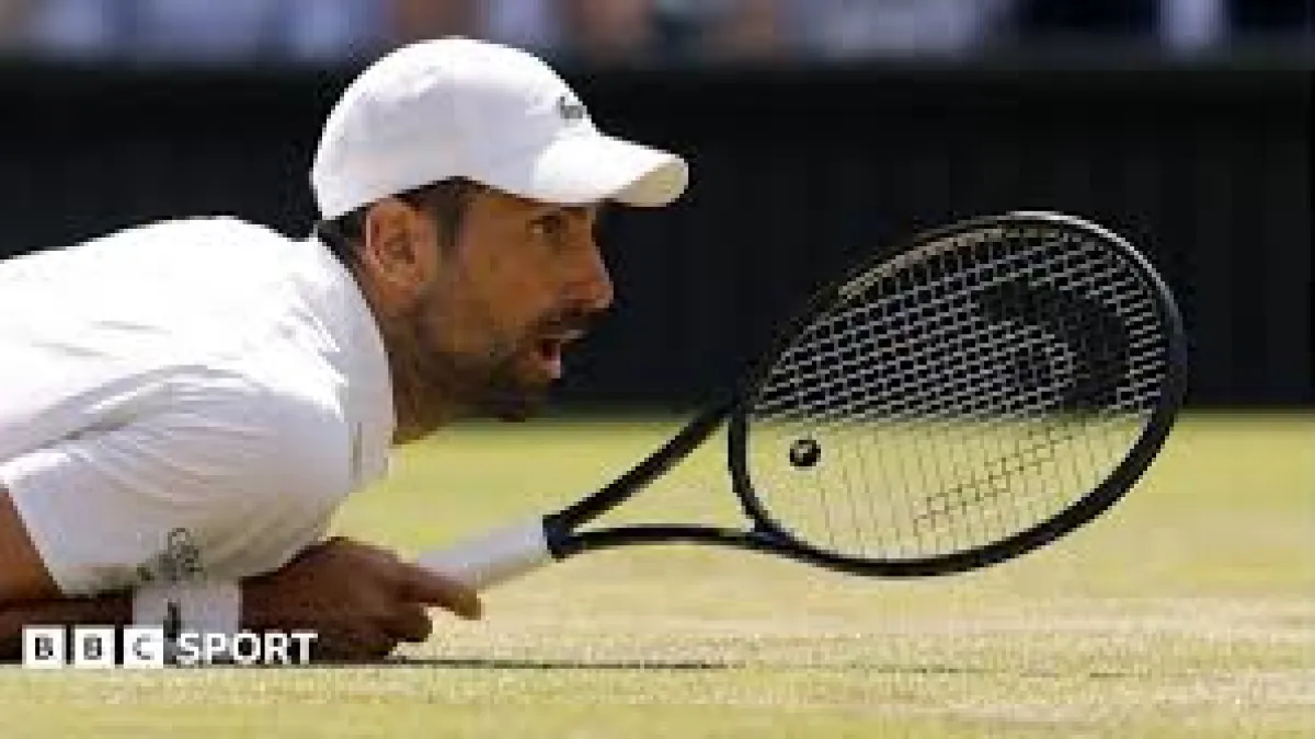 Djokovic pressionado por Rinderknech em Wimbledon; Osaka vence